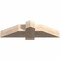 Ekena Millwork Eugene Smooth Timber Gable Bracket, Douglas Fir, 36"W x 9"H x 5 1/2"D x 5 1/2"F, 6/12 Pitch GBW036X09X0606EUG00SDF - alternate 2